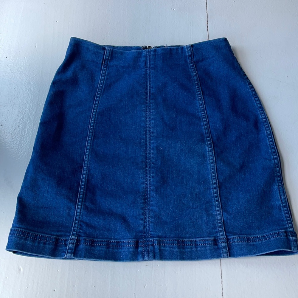 Free People Denim Mini